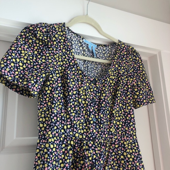 Draper James Fit and Flare Floral Dress - Picture 3 of 8